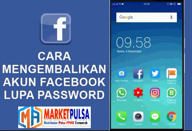 Cara Mengembalikan Password Facebook yang Kelupaan