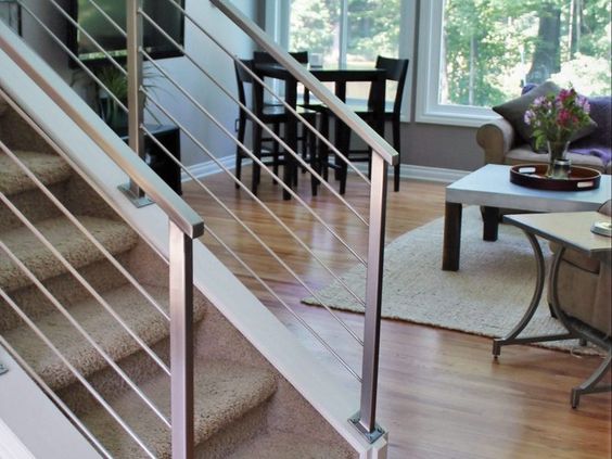 model handrail stainless horizontal