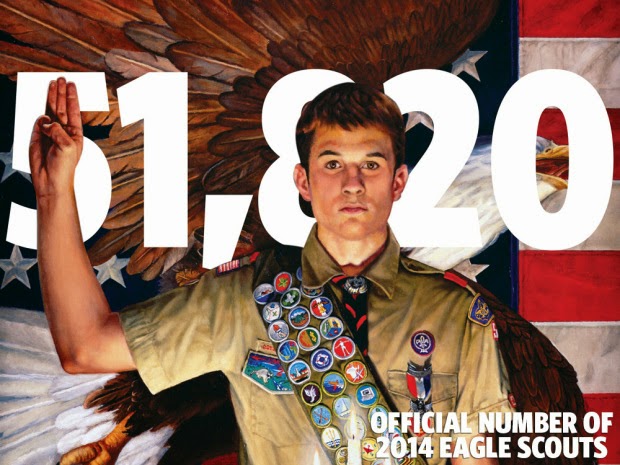 51,820 New Eagle Scouts Last Year