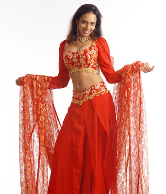 Lakshmi Chandrika In Red Dress