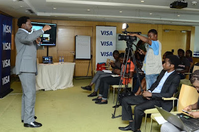 tech bloggers in nigeria hang out with Visa card 