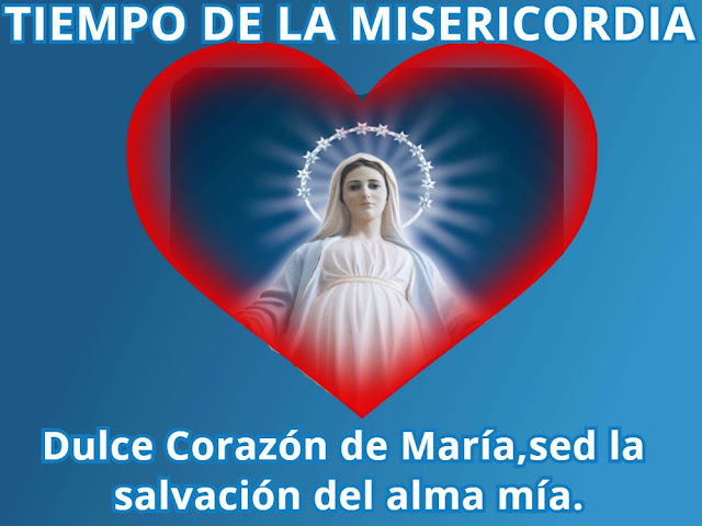 Corazon inmaculado de Maria se la salvacion mia