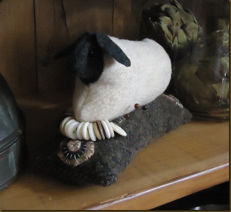 Sheep pin cushion 2