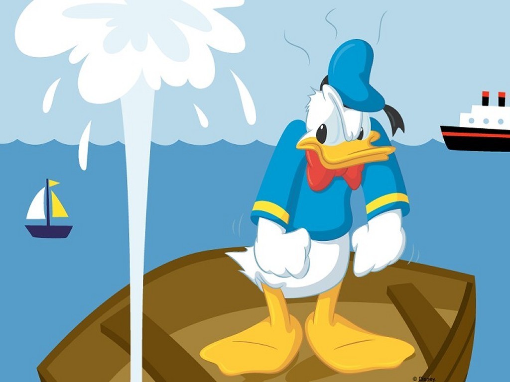 Stella Faulkner Donald Duck Wallpaper