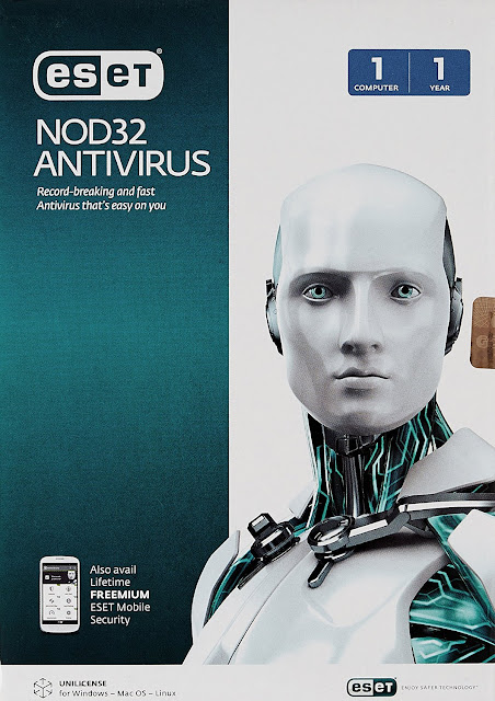 Eset NOD32 Anti-Virus Version 8 - 1 PC, 1 Year (CD)