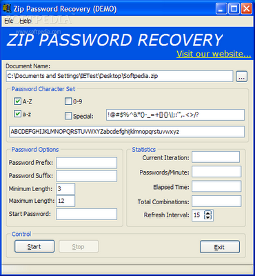 free Download Zip Password Recovery