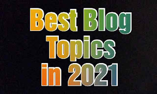 Blog topics