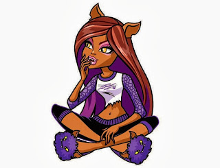 Monster High, Imagenes de Clawdeen Wolf para Imprimir, parte 2