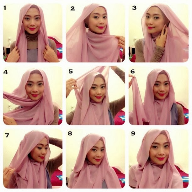 Tutorial Hijab Pashmina Jatuh  Wordpress Funkysst