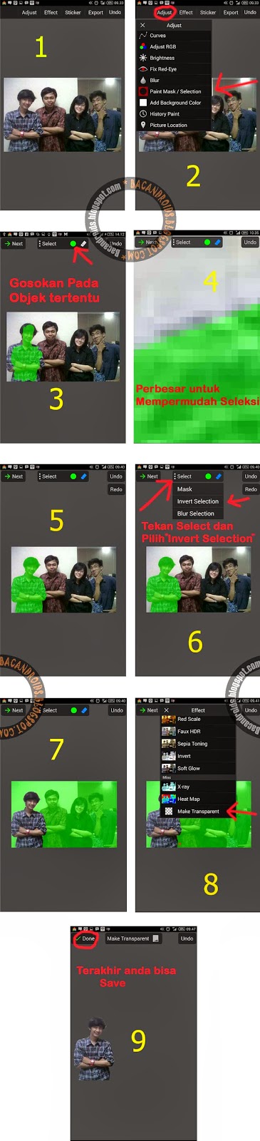 Tutor Membuat PNG memisahkan foto dari background berwarna