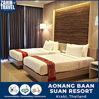 Penginapan di Krabi : Aonang Baan Suan Resort, Krabi Thailand 4
