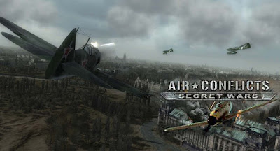 Download Air Conflicts: Secret Wars Gratis Games PC adalah permainan simulator penerbangan pertempuran Arcade yang berlatar perang dunia 1 dan 2
