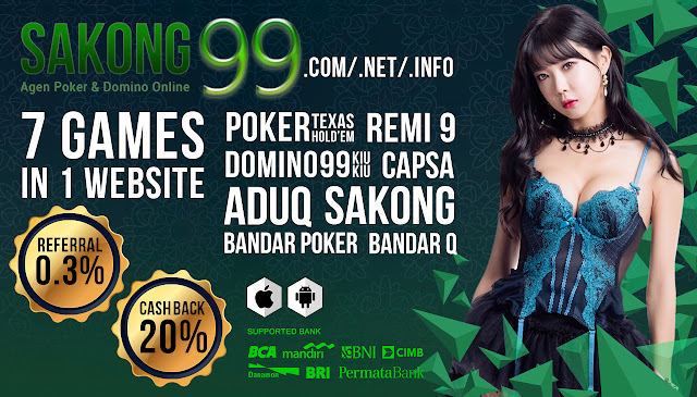 Agen Judi BandarQ Online Terpercaya 2017