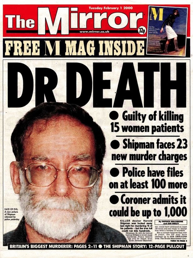 Samurai Police 1109 The Doctor Death Harold Shipman 14 January 1946 To 13 January 2004