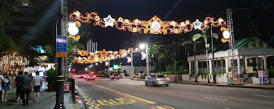 The lights outside Plaza Singapura, featuring a Toy Story theme, on 10 November.