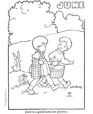 Summer Coloring Pages