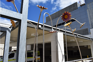 Flower Sculpture at the Launceston General Hospital | Launceston Public Art
