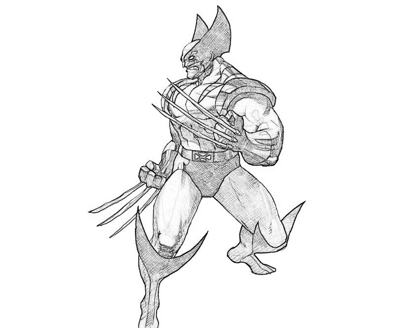 printable-marvel-vs-capcom-wolverine_coloring-pages