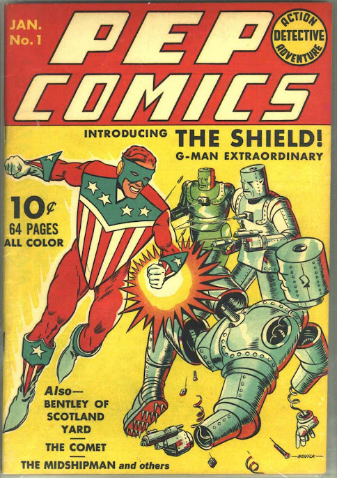 The Shield MLJ Comics January 1940