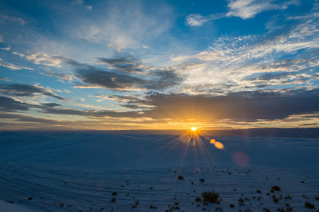 White Sands National Monument, Sunrise