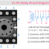 PLA Type 11-Pin Relay Pinout, Circuit, and Wiring Diagram