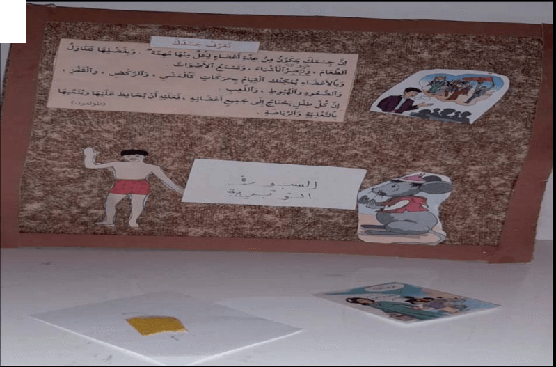 الوسيلة التعليمية السبورة الوبرية