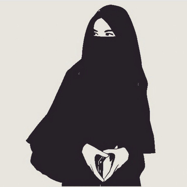 Gambar Tumblr Hijab Art