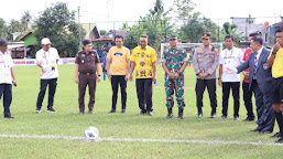 Kapolres Soppeng Hadiri Pembukaan Liga 3 Zona Sulsel