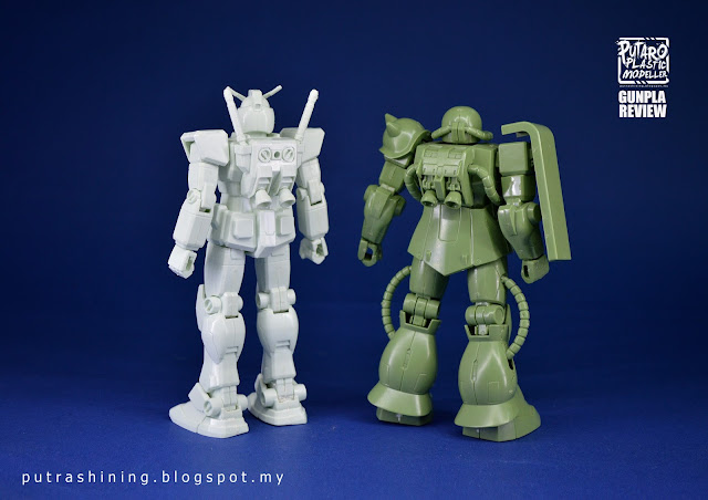 BANDAI 1/144 FIRST GRADE REVIEW - RX-78-2 GUNDAM & MS-06F ZAKU II