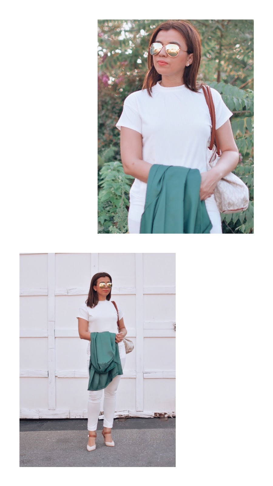 Como Combinar Un Blazer Verde En Verano-mariestilo-luxegal-blazer-streetstyle-