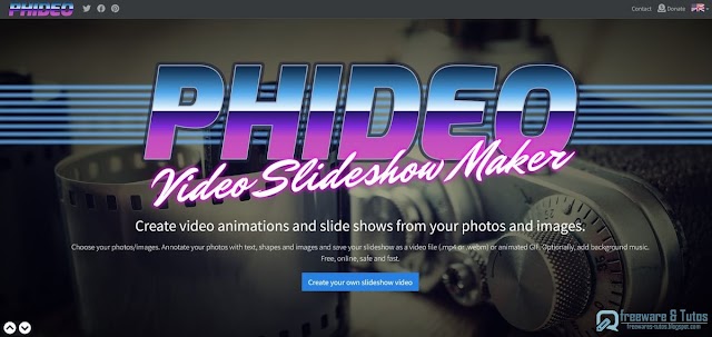 Phideo : un outil en ligne gratuit pour créer des vidéos à partir de vos photos