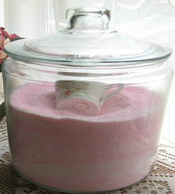 homemade pink laundry detergent Just Peachy, Darling