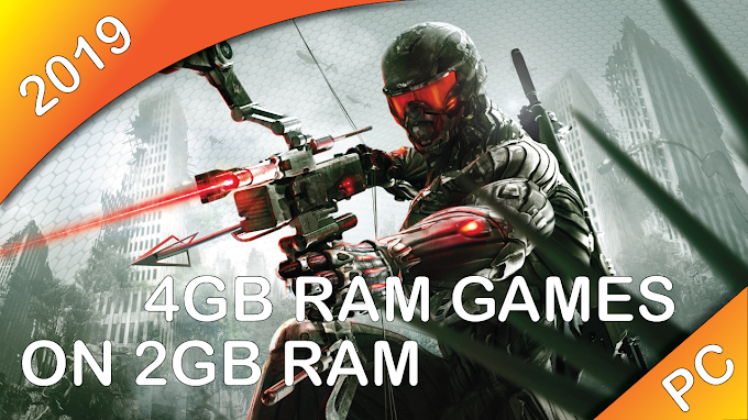 How to Play 4GB RAM Games on 2GB RAM PC - 2019