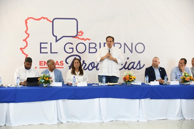 Víctor Atallah lidera encuentro 'del Gobierno en la Provincia' Duarte