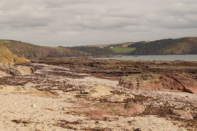 Wembury Point beach and the Great Mewstone Devon