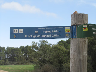 Prenafeta a Poblet - Camí de Sant Jaume de Compostela;