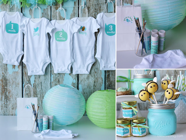 birds and bees gender neutral baby shower | Creative Bag