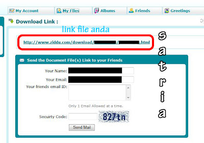 Panduan Lengkap Mengupload File Dengan Ziddu