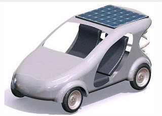 Green Car Solar Powared environmentally friendly