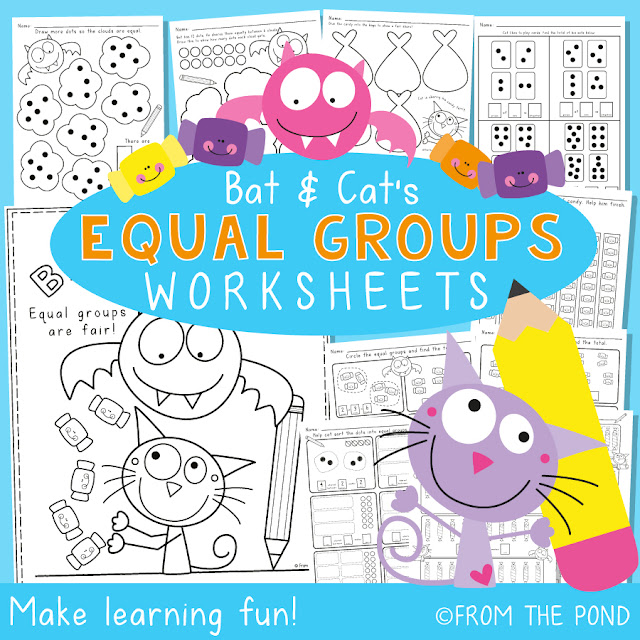 Equal Groups Worksheets