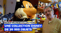 un collectionneur d’objets Disney