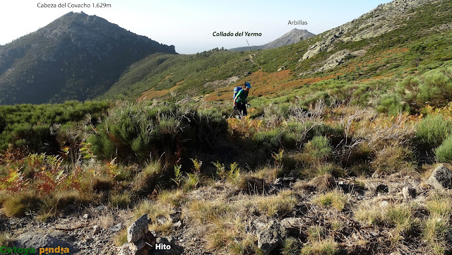 Ruta circular al Gran Galayo, Punta D. Servando y La Mira, desde el Nogal del Barranco en la Sierra de Gredos (Ávila).