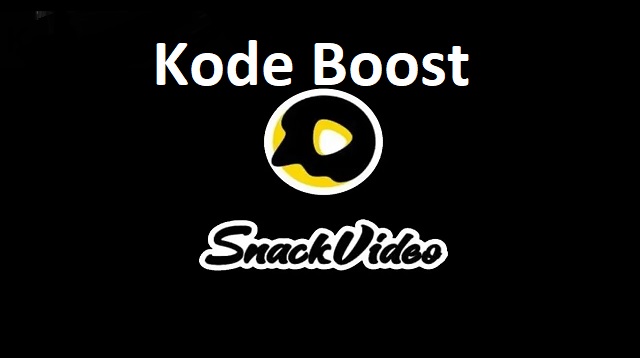  Sebagai salah satu aplikasi jejaring sosial yang berbasis video pendek Kode Boost Snack Video Terbaru