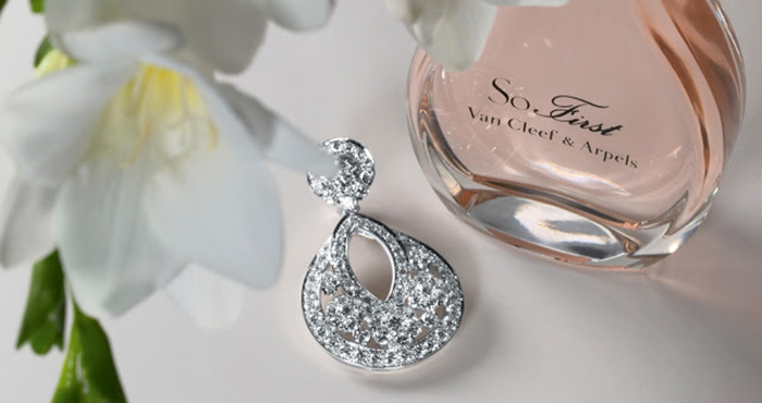 orecchini snowflake van cleef arpels