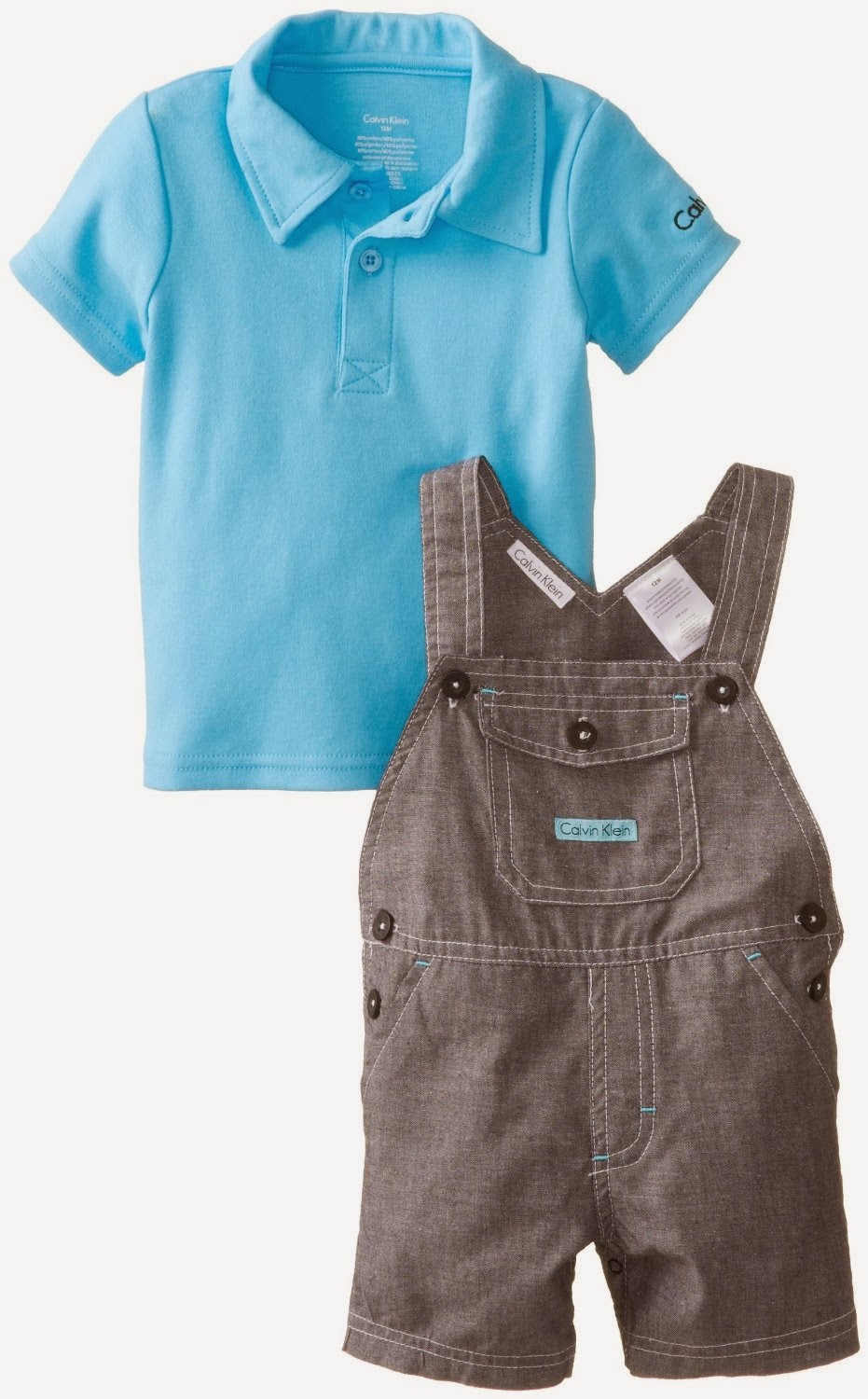 Rays Little Baju  Bayi Bermerek Calvin Klein Untuk Bayi Laki  Laki  Anda