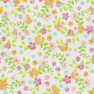 Flowered  Papers of the Sweet Spring Clip Art.