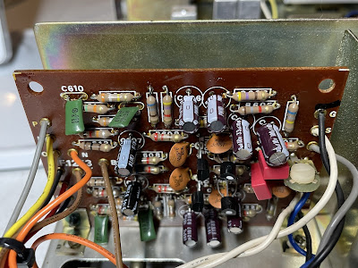 Sansui_2000X_Equalizer Amplifier Board (F-1253)_after servicing