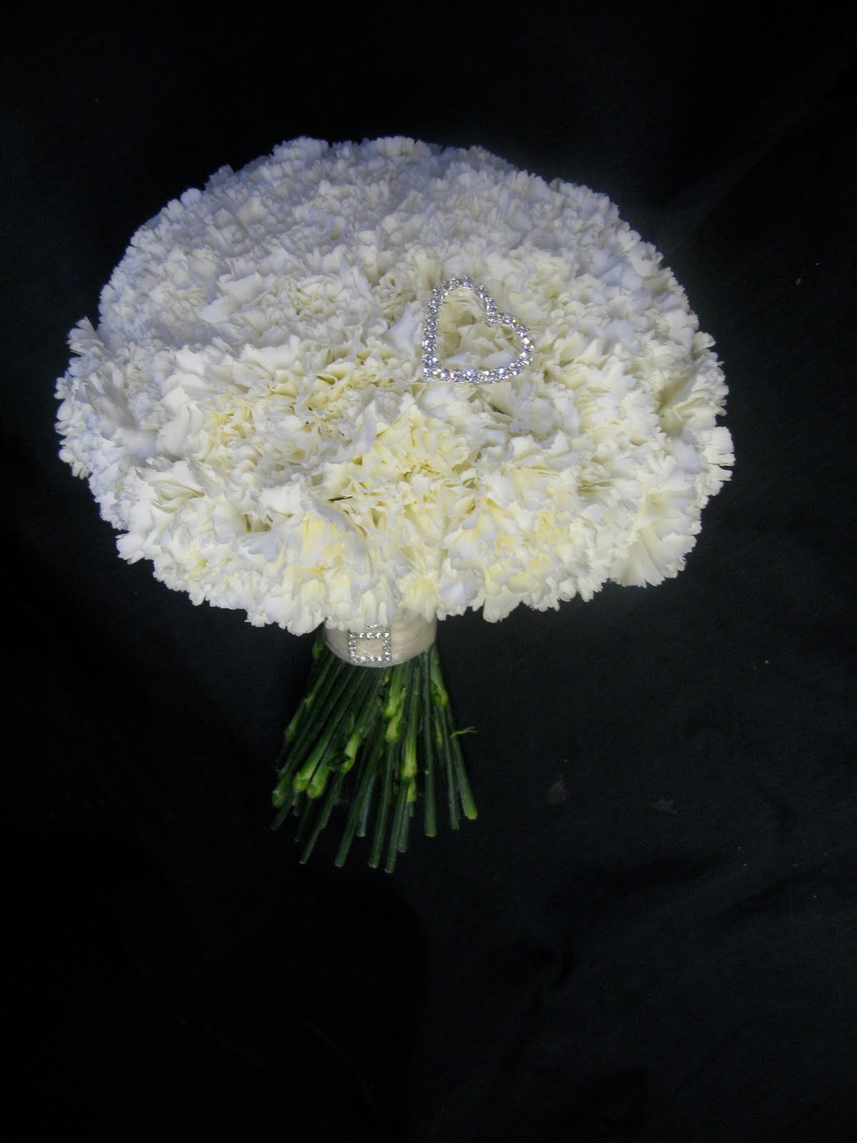 carnation wedding bouquet