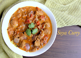 Soya Chunk Curry 