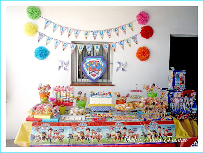 mesa dulce patrulla canina